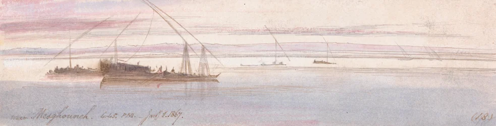 メスハウネの近く